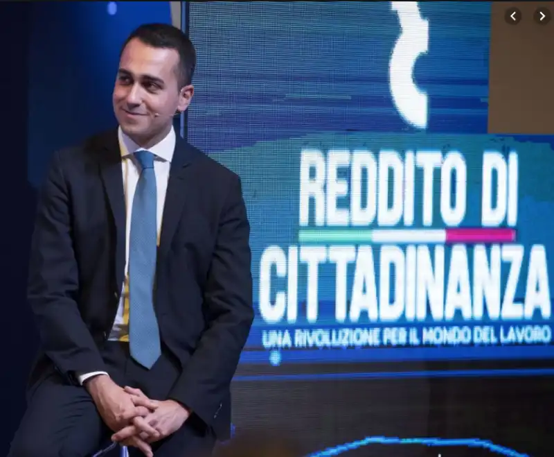 di maio reddito di cittadinanza