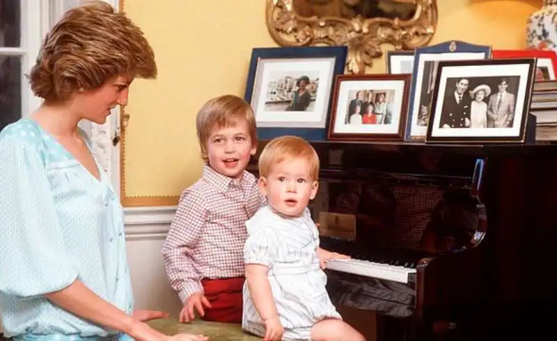 diana, william e harry