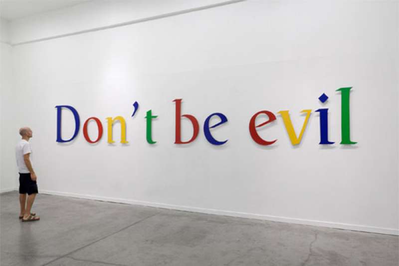 dont be evil google