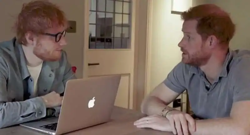 ed sheeran e il principe harry 6