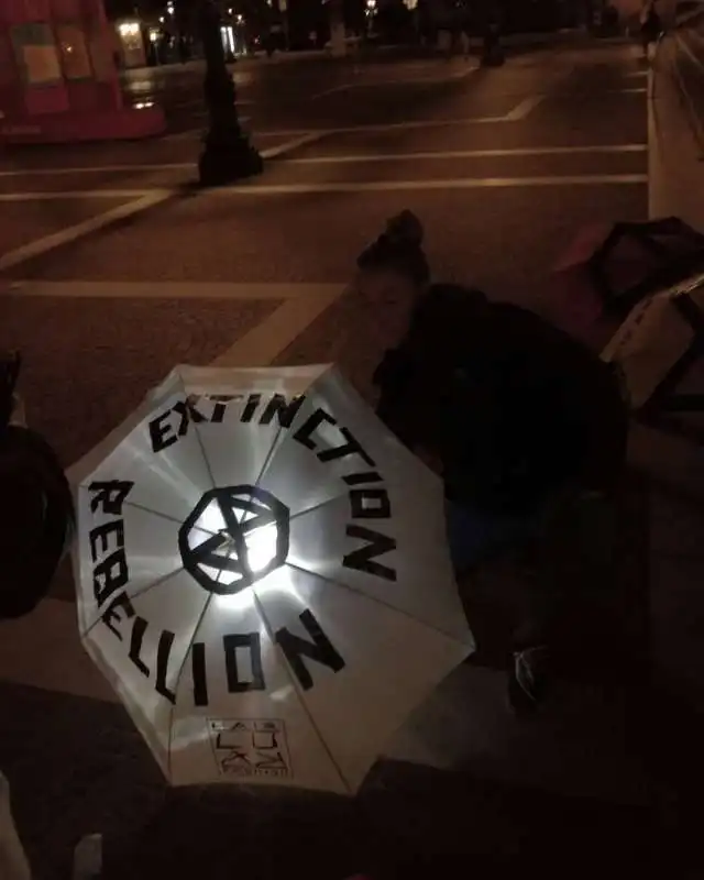 extinction rebellion italia   proteste a roma 1