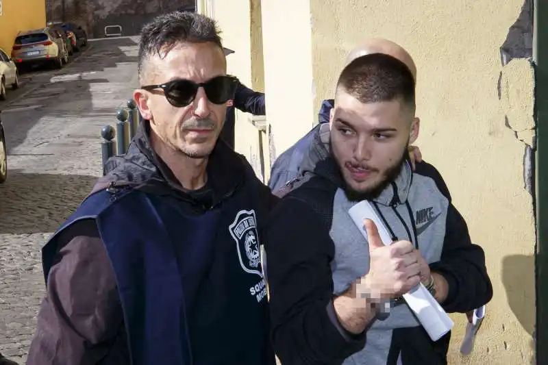 fermo dei due sospettati per l'omicidio di luca sacchi 2