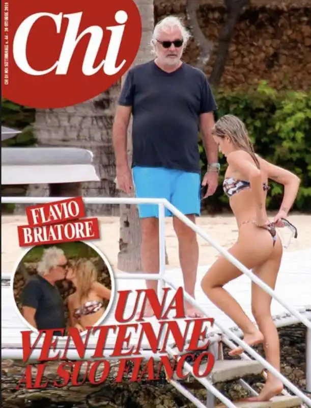 flavio briatore benedetta bosi   foto chi