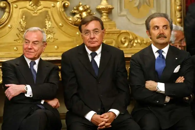 gianni letta paolo bonaiuti mauro masi