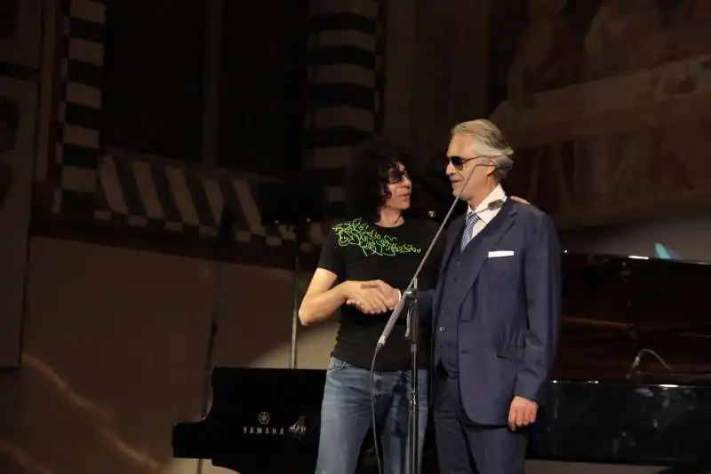 giovanni allevi e andrea bocelli