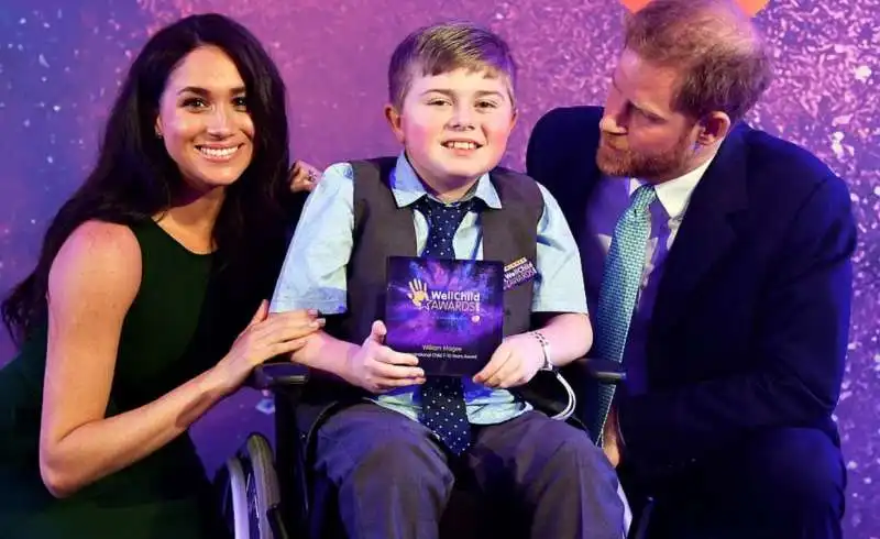 harry e meghan ai wellchild awards 2019 2