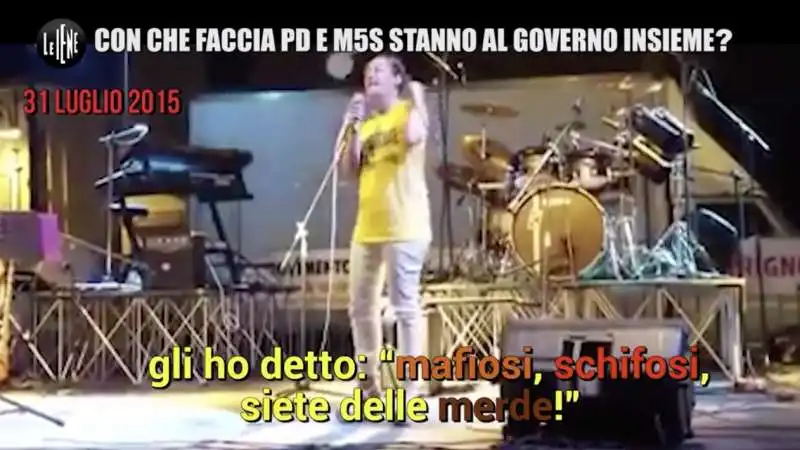 il servizio delle iene sugli insulti pd m5s 6