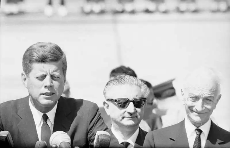 john fitzgerald kennedy giovanni leone mario segni