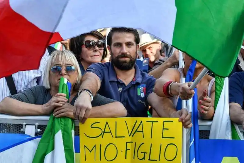 la manifestazione del centrodestra a piazza san giovanni    1