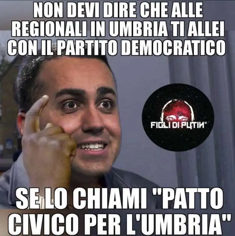 LA STRATEGIA GENIALE DI LUIGINO DI MAIO PER L'UMBRIA