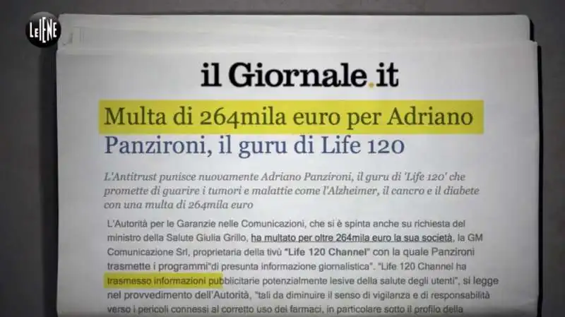 le iene e il passato di adriano panzironi 6