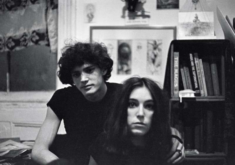 Mapplethorpe e Patti Smith - ph Lloyd Ziff