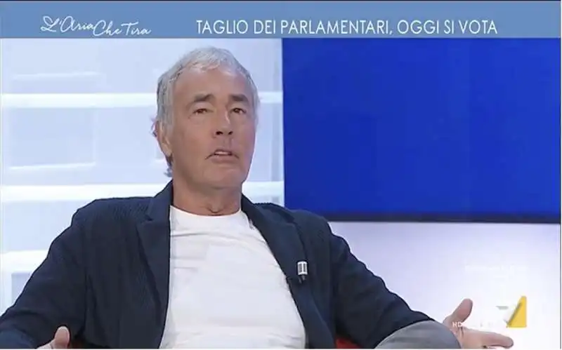 MASSIMO GILETTI A L'ARIA CHE TIRA