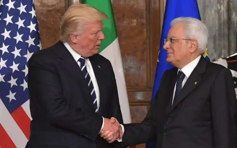 MATTARELLA TRUMP 