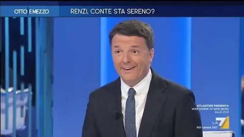 MATTEO RENZI A OTTO E MEZZO