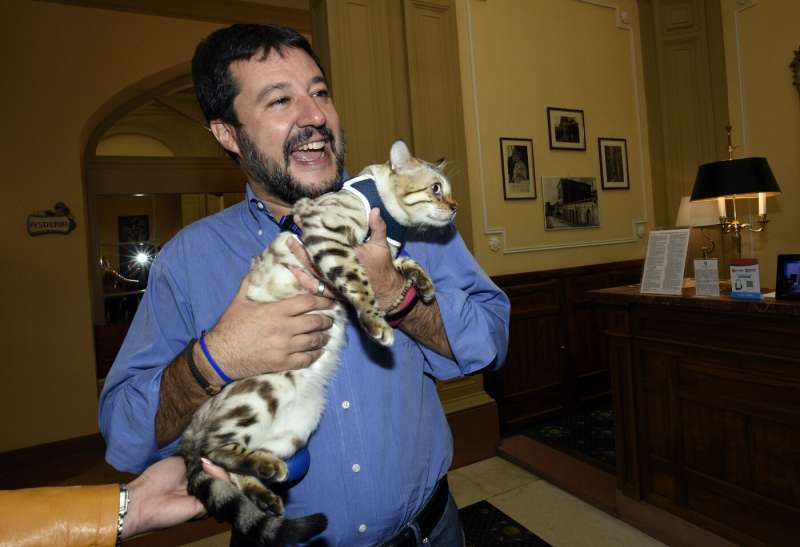 matteo salvini a eurochocolate a perugia 2