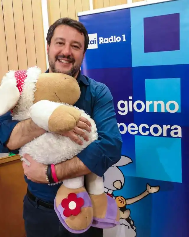 MATTEO SALVINI A UN GIORNO DA PECORA