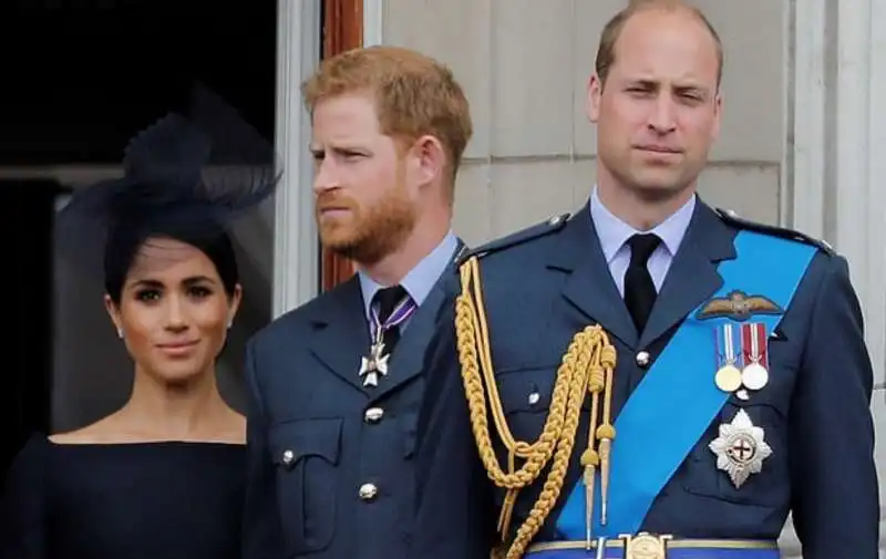 meghan, harry e william