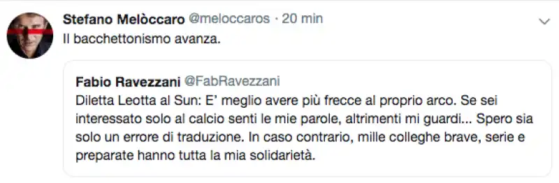 meloccaro tweet