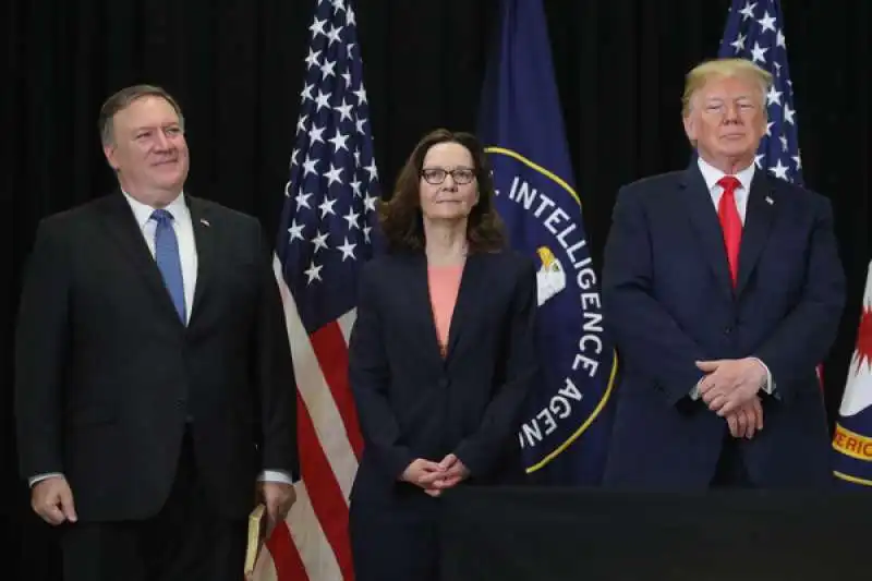 mike pompeo  gina haspel donald trump