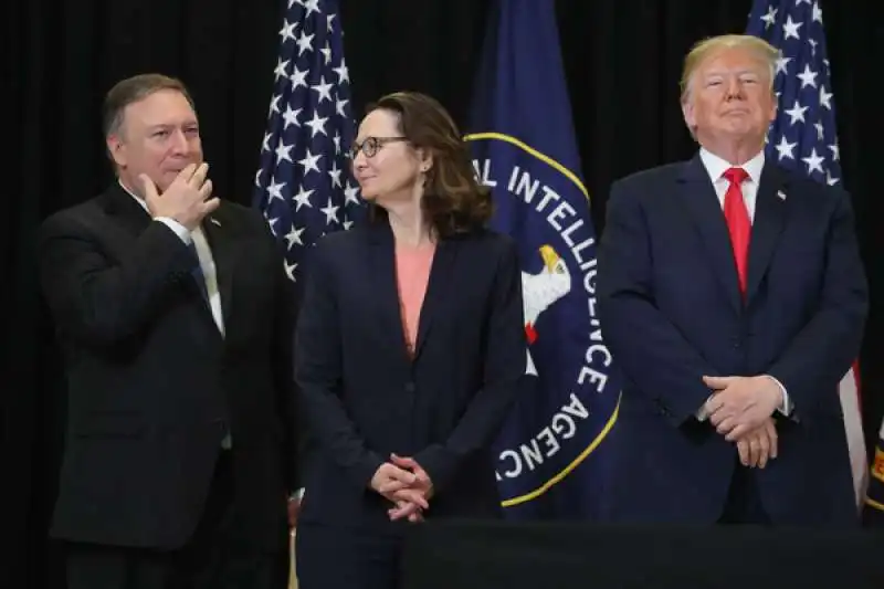 mike pompeo gina haspel donald trump