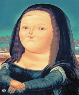 monna lisa botero