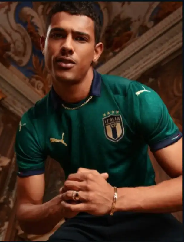 nazionale in maglia verde