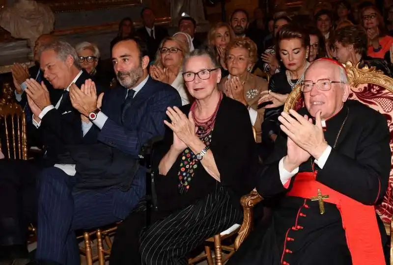 pietro salini moroello diaz della vittoria camilla pallavicini diaz il cardinale giovanni battista re  foto di bacco