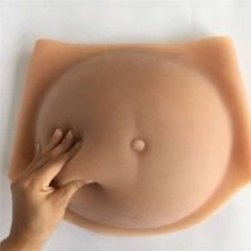 pregnant porn pancione finto in silicone