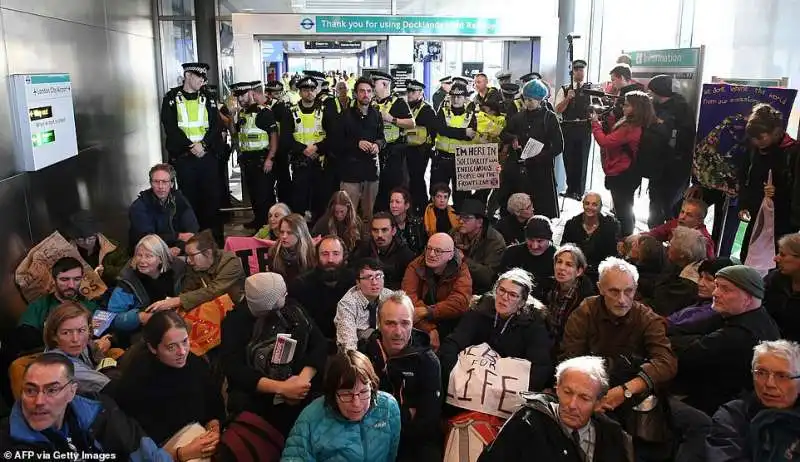 proteste di extinction rebellion 1