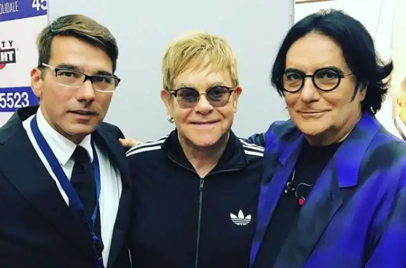 renato zero, elton john, roberto fiacchini 1