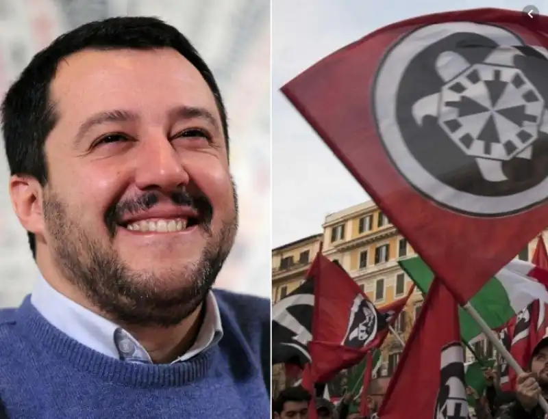 salvini casapound