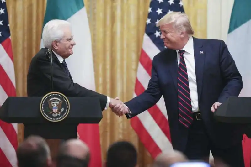 sergio mattarella donald trump