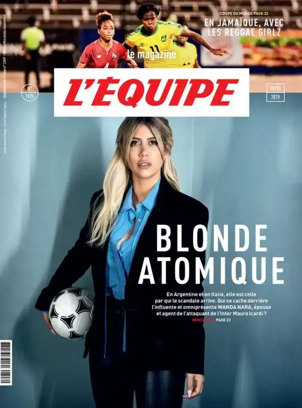 wanda nara l'equipe