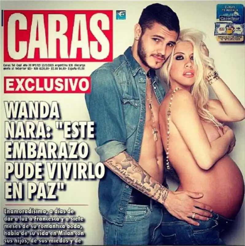 wanda nara mauro icardi copertina