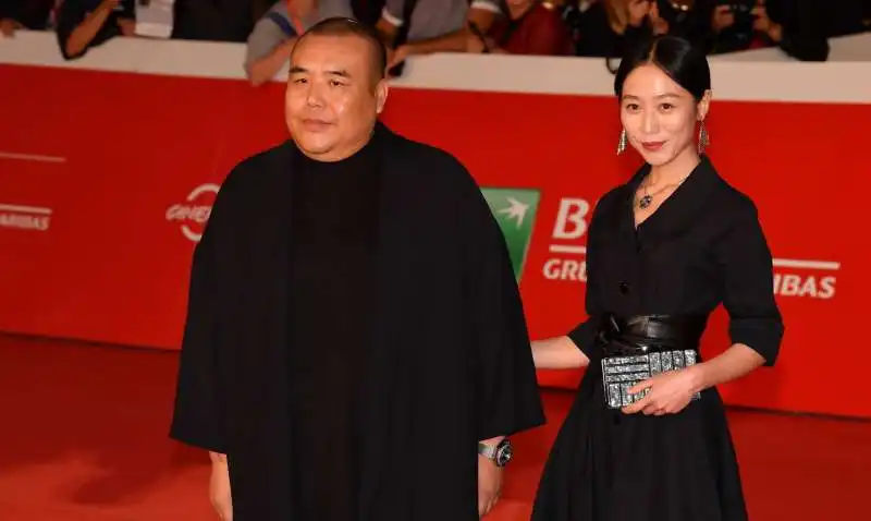 wang jun e yu feifei  foto di bacco