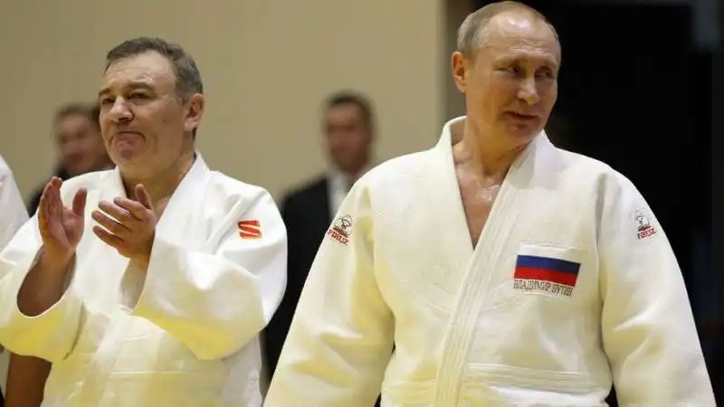 arkady rotenberg con vladimir putin 1