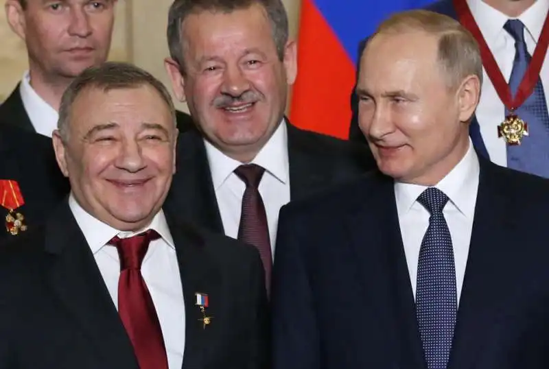 arkady rotenberg con vladimir putin