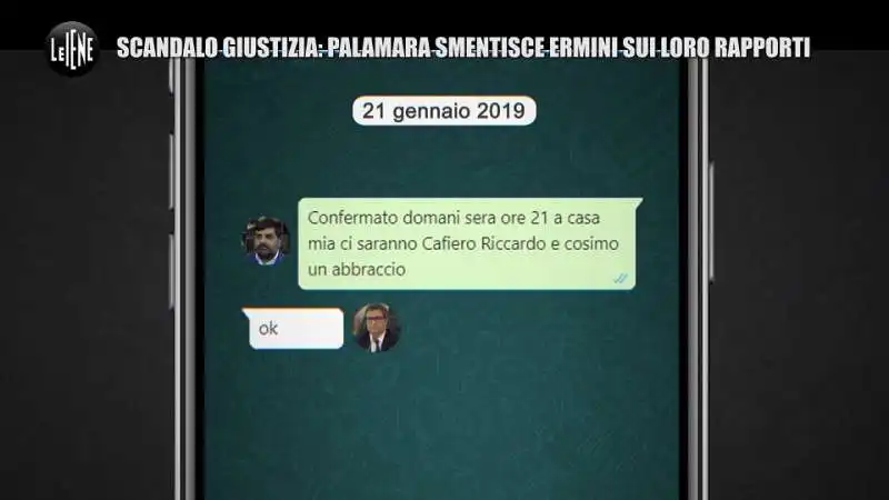 chat palamara ermini da le iene