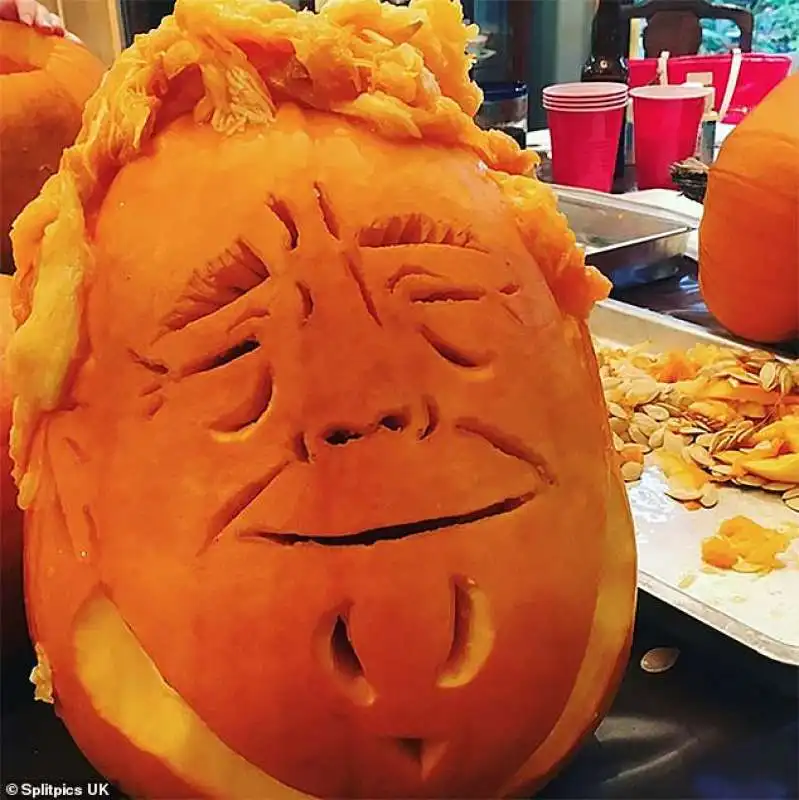 donald trump in versione zucca 11