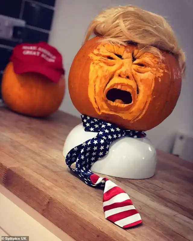 donald trump in versione zucca 12