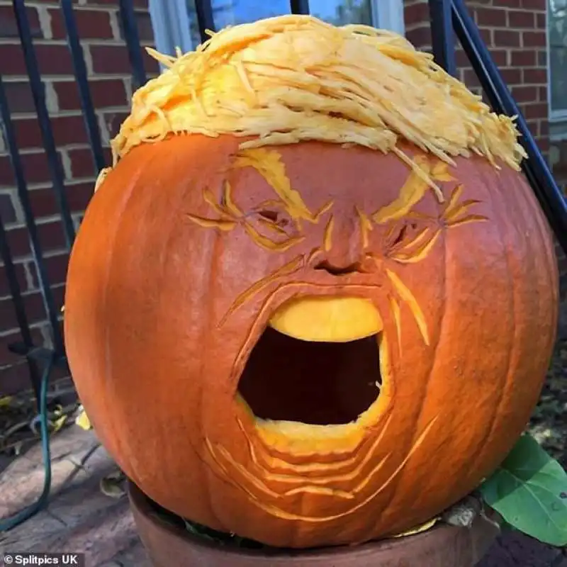 donald trump in versione zucca 4