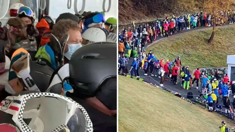 folla a cervinia all apertura delle piste 3