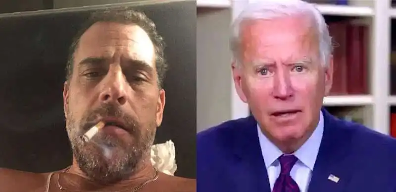 hunter biden e il padre joe