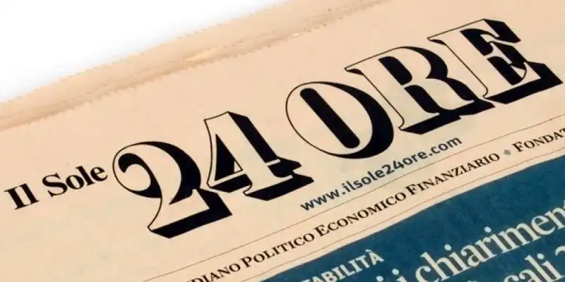 IL SOLE 24 ORE.  