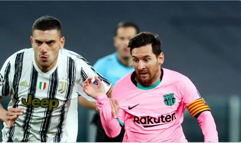 juve barcellona demiral messi