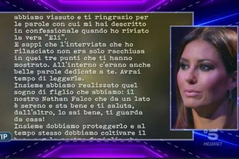 la lettera di flavio briatore a elisabetta gregoraci 1