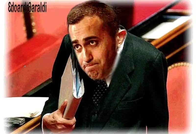 LUIGI DI MAIO IN VERSIONE ANDREOTTI BY EDOARDOBARALDI
