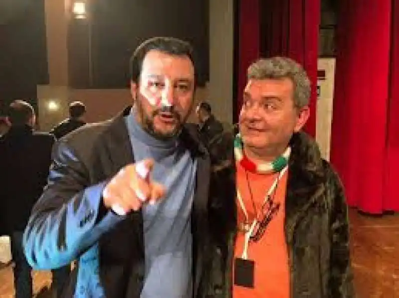 MATTEO SALVINI NINO SPIRLI'