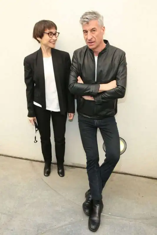 nancy spector e maurizio cattelan